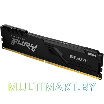 Оперативная память Kingston FURY Beast 4GB DDR4 PC4-25600 (KF432C16BB/4)